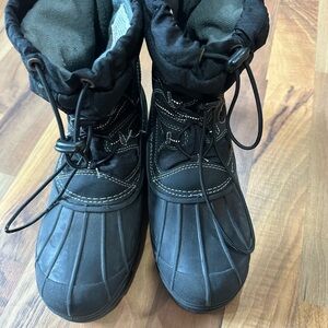 Totes shorties Black Winter & Rain Boots